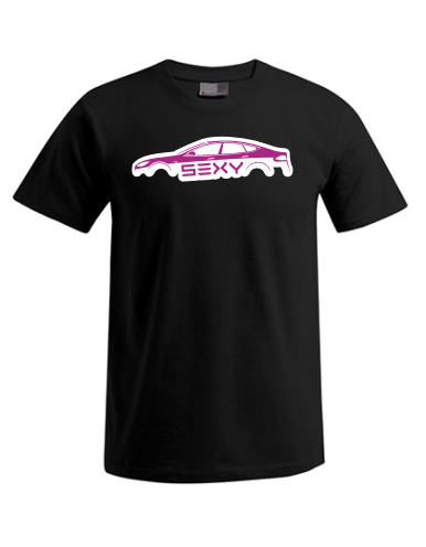 Tesla Model S – T-Shirt – Violette – Sexy – Limitiert