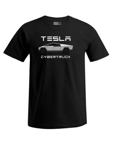 Tesla Cybertruck T-Shirt black